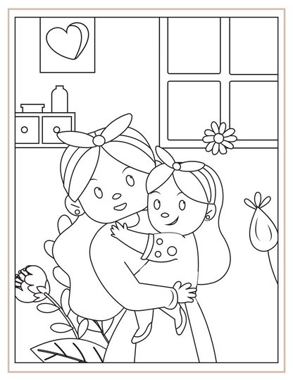 Mother's Day Coloring Book | Tender Moments