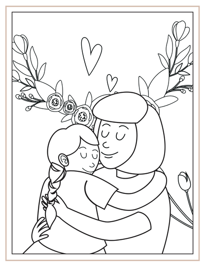 Mother's Day Coloring Book | Tender Moments